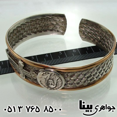 دستبند نقره شمایل و ذوالفقار