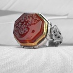 سرخ خطی با حکاکی حسبی الله _کد:31047