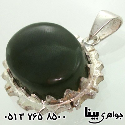 گردنبند یشم بیضی