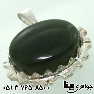 گردنبند یشم بیضی