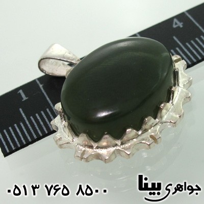 گردنبند یشم بیضی