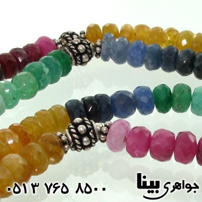 سینه ریز چند جواهر یاقوت و زمرد سنگ درمانی