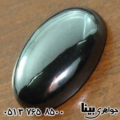 نگین انگشتر حدید درجه یک بیضی درشت