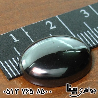 نگین انگشتر حدید درجه یک بیضی درشت