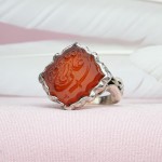 خطی با حکاکی علی ولی الله _کد:31245