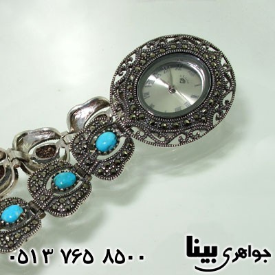 ساعت فیروزه نیشابوری زنانه مارکازیتی