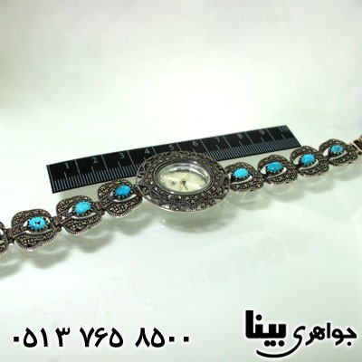 ساعت فیروزه نیشابوری زنانه مارکازیتی