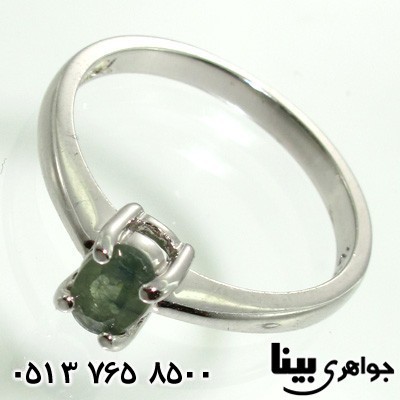 انگشتر یاقوت کبود خوشرنگ زنانه