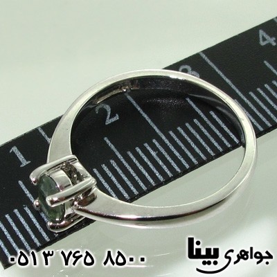 انگشتر یاقوت کبود خوشرنگ زنانه