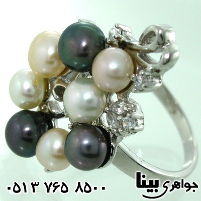 انگشتر مروارید زنانه چند نگین