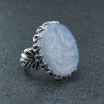 کبود خطی با حکاکی علی _کد:31699