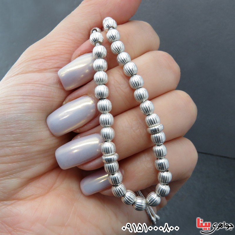 تسبیح نقره خاص و زیبا _کد:31735