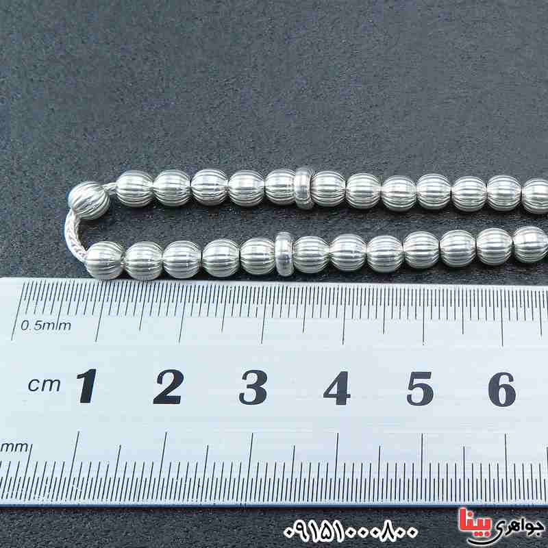 تسبیح نقره خاص و زیبا _کد:31735