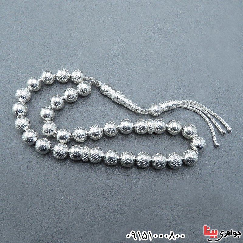 تسبیح نقره فاخر 33 دانه ای خاص _کد:31737