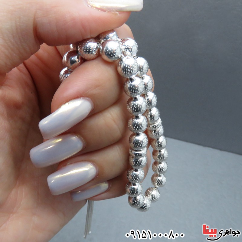 تسبیح نقره فاخر 33 دانه ای خاص _کد:31737