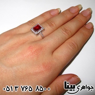 انگشتر ابسیدین زنانه کلاسیک