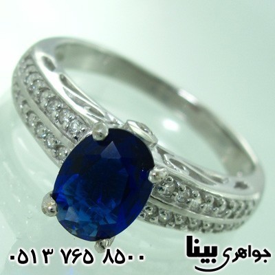 انگشتر ابسیدین زنانه رکاب مشبک