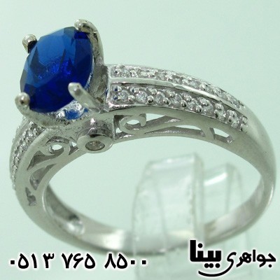 انگشتر ابسیدین زنانه رکاب مشبک