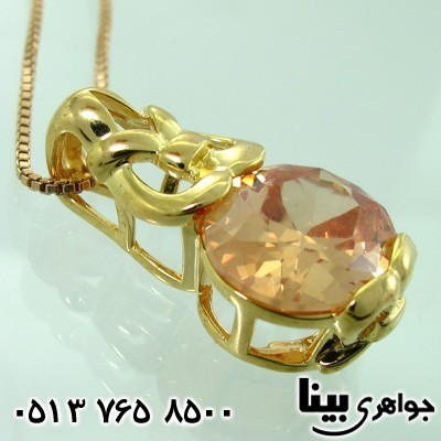 گردنبند سیترین زنانه فانوس