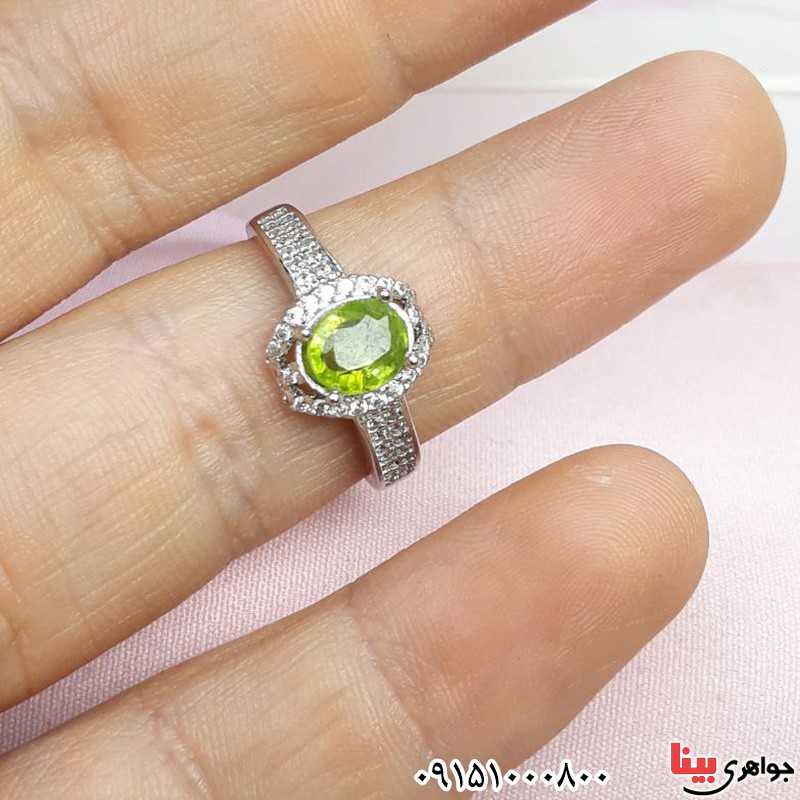سرویس زبرجد رودیوم زنانه خاص و زیبا _کد:32268