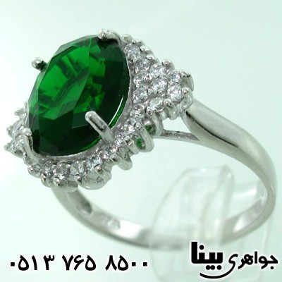 انگشتر ابسیدین زنانه درخشان