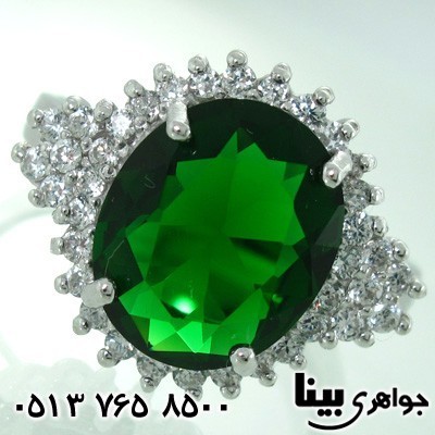 انگشتر ابسیدین زنانه درخشان