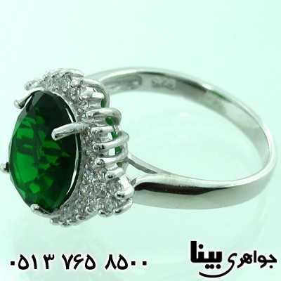 انگشتر ابسیدین زنانه درخشان