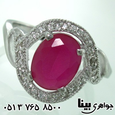 انگشتر ابسیدین زنانه بیضی