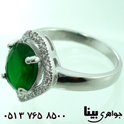 انگشتر ابسیدین زنانه مدرن