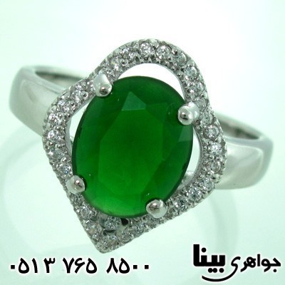 انگشتر ابسیدین زنانه مدرن