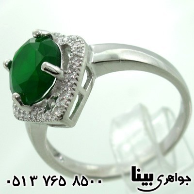 انگشتر ابسیدین زنانه مدرن
