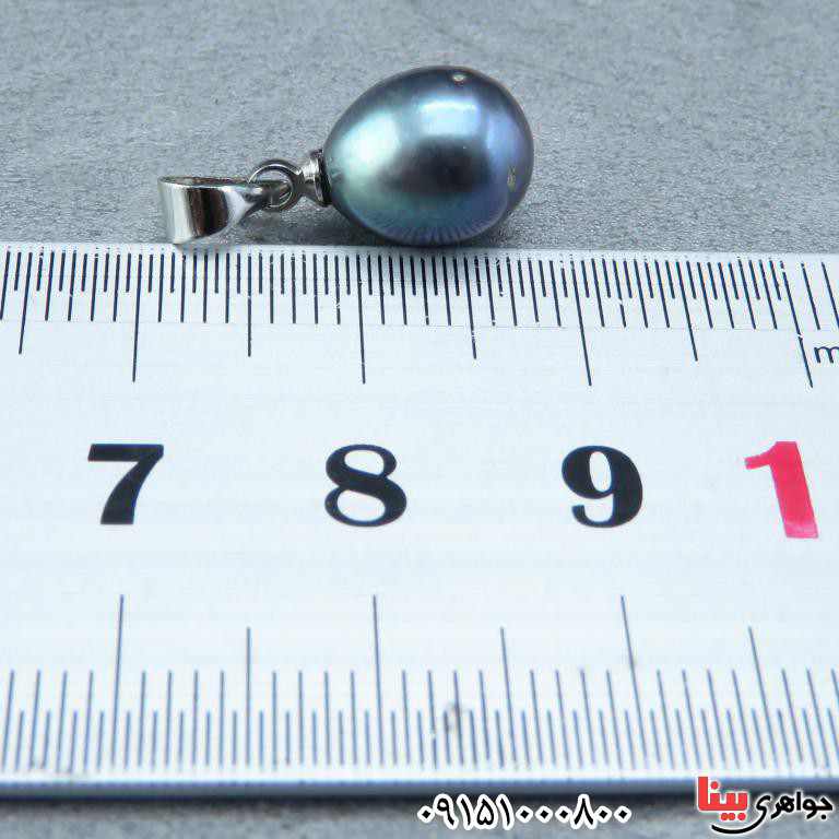 گردنبند مروارید سیاه و بسیار شیک و جذاب _کد:32416