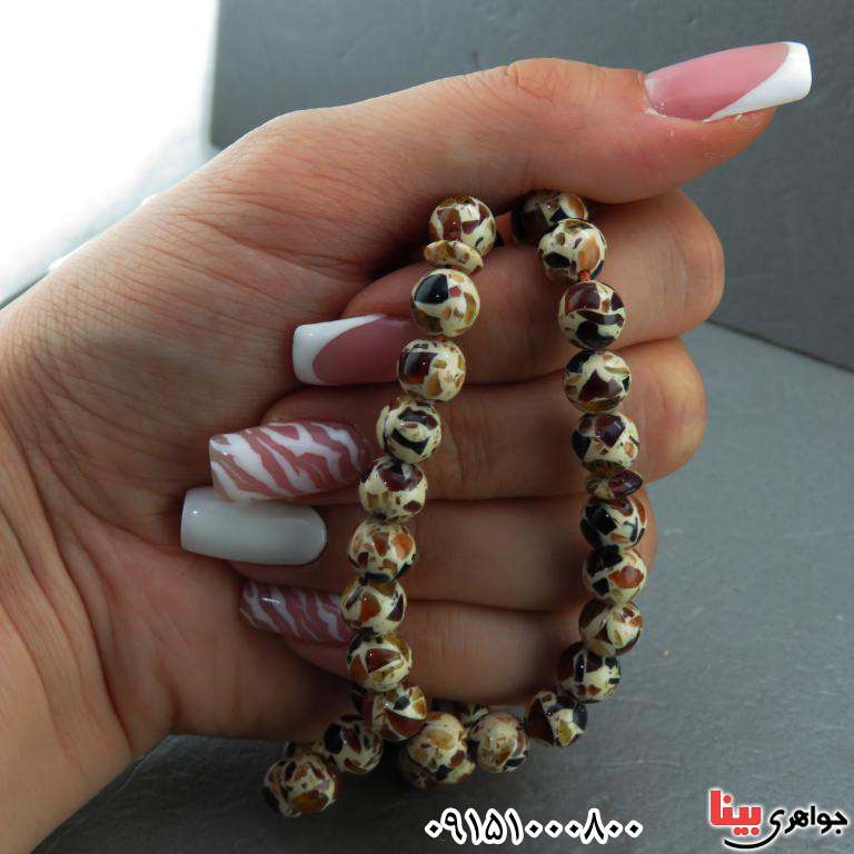 تسبیح کهربا 33 دانه ای درشت خاص و زیبا _کد:32488
