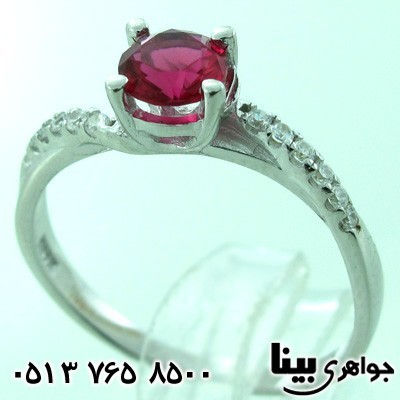 انگشتر ابسیدین زنانه کلاسیک طرح ایتالیایی هشت