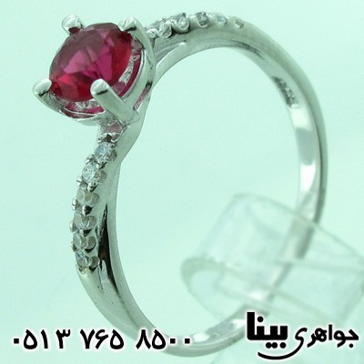 انگشتر ابسیدین زنانه کلاسیک طرح ایتالیایی هشت