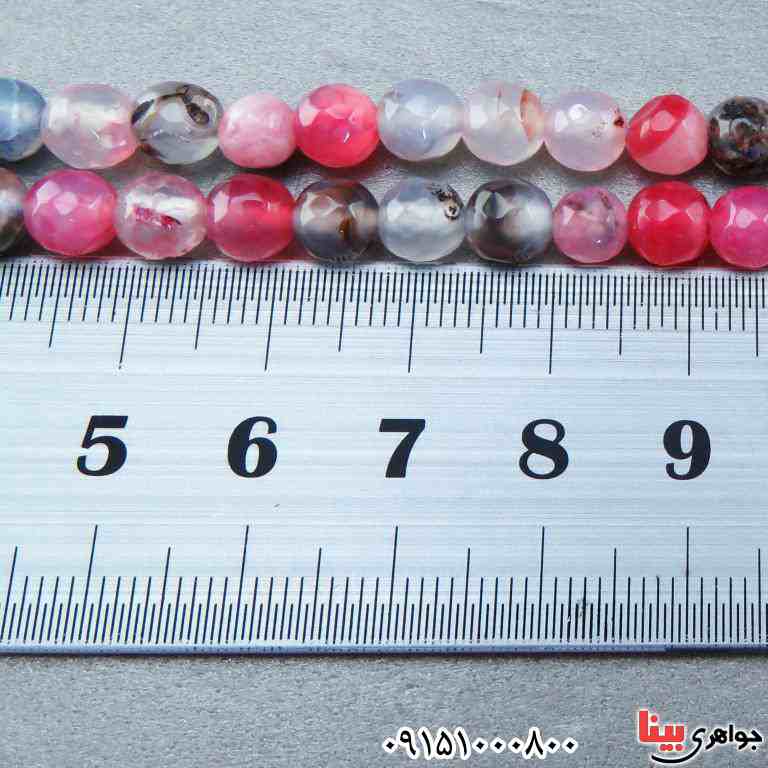 تسبیح عقیق 101 دانه ای سنگین و خوشرنگ _کد:32698
