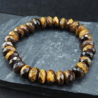 دستبند چشم ببر درشت بسیار خوشرنگ و شیک 