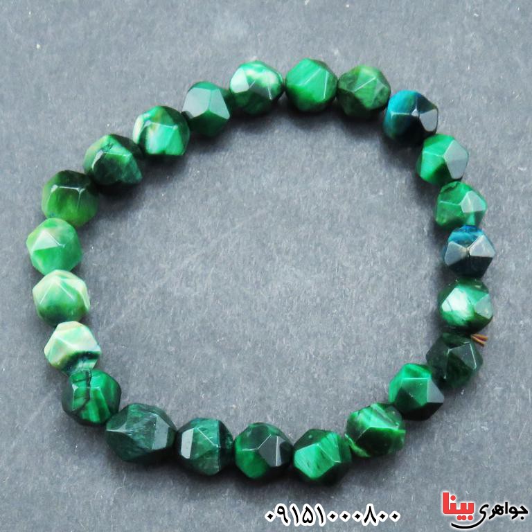 دستبند چشم ببر سبز بسیار شیک و خوشرنگ _کد:32986 دستبند چشم ببر سبز بسیار شیک و خوشرنگ _کد:32986