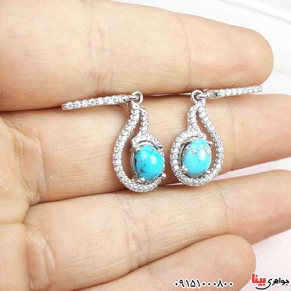 سرویس فیروزه نیشابوری رودیوم زیبا و خوشرنگ _کد:33038