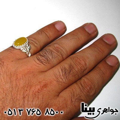 انگشتر عقیق شرف الشمس رکاب علی