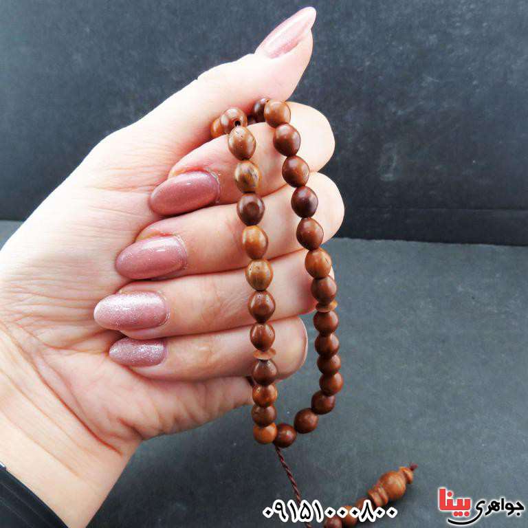 تسبیح کشکول (کوک) 33 دانه ای بسیار زیبا و خوشرنگ _کد:33100
