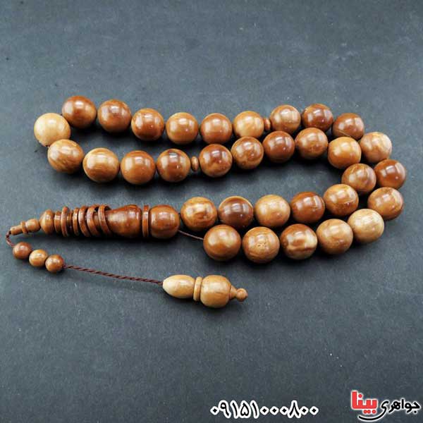 تسبیح کشکول (کوک) 33 دانه ای درشت و سنگین خاص و زیبا _کد:33101