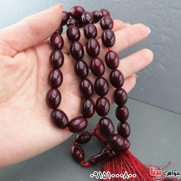 تسبیح سندلوس 33 دانه ای درشت و خاص _کد:33247