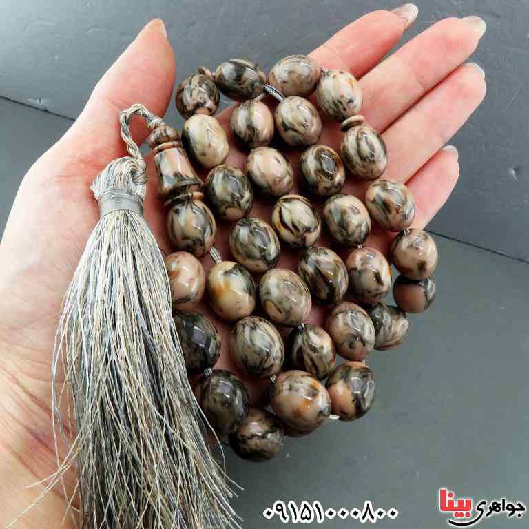 تسبیح سندلوس 33 دانه ای درشت بسیار شیک _کد:33248