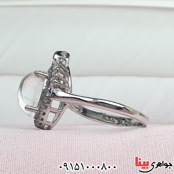 انگشتر در نجف رودیوم بسیار خاص و شیک زنانه _کد:33450