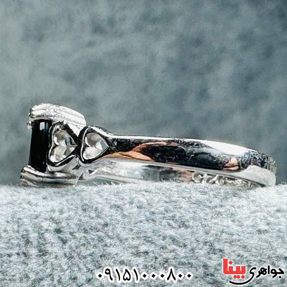 انگشتر یاقوت کبود آفریقایی بسیار شیک و خاص _کد:33462