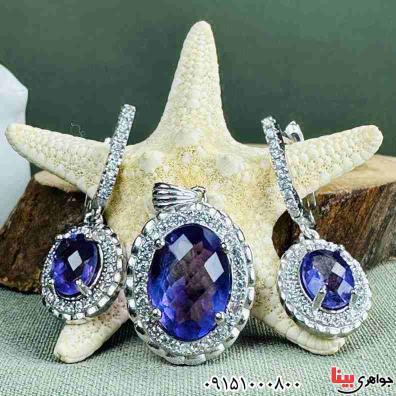 سرویس آمتیست بسیار زیبا و خاص زنانه _کد:33465