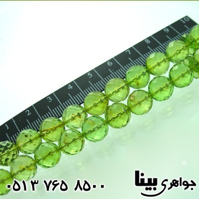 تسبیح کهربا سبز تراش لیتوانی درجه یک