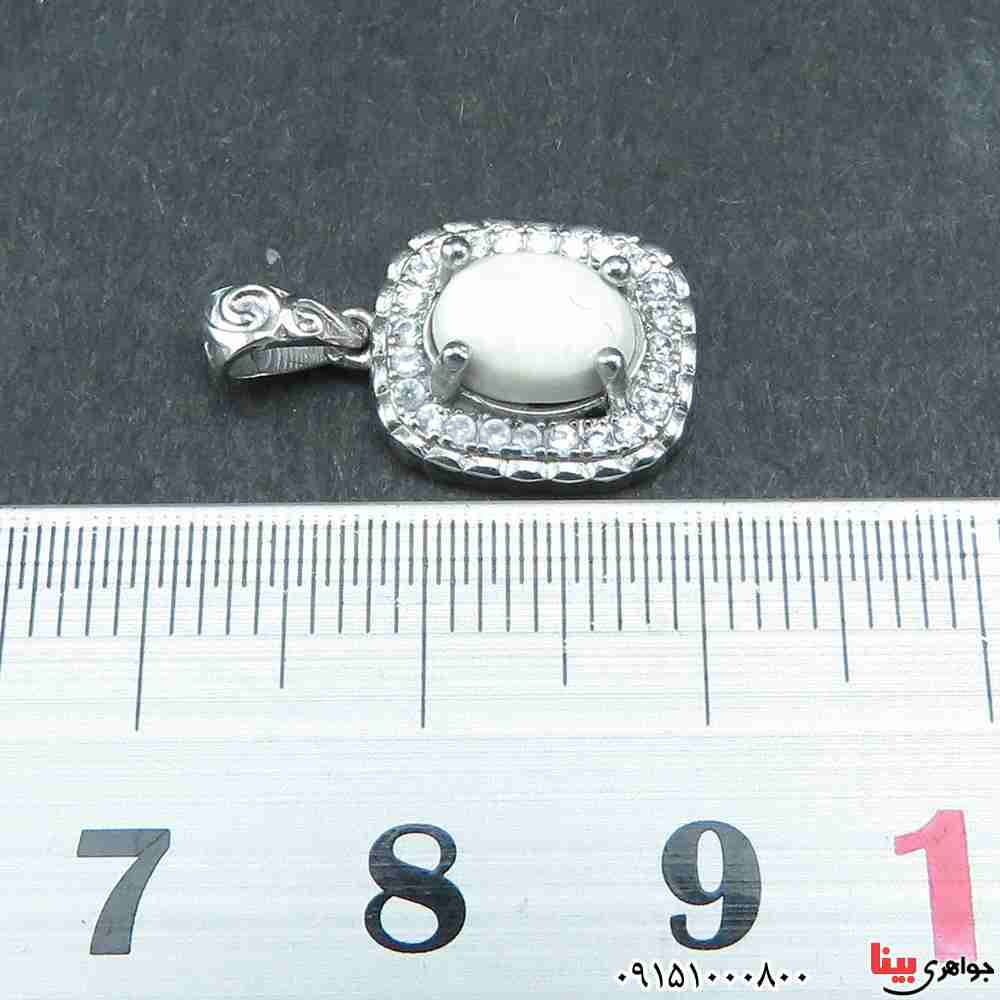 گردنبند خرمهره بسیار زیبا و شیک زنانه موکل دار _کد:33511