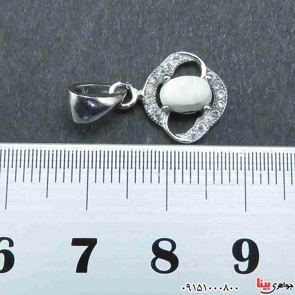 گردنبند خرمهره بسیار شیک و زیبا زنانه موکل دار _کد:33518